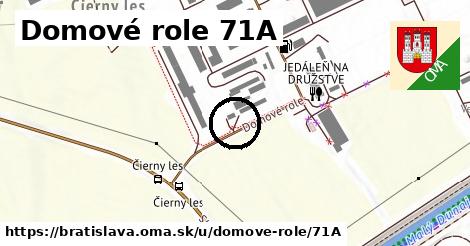 Domové role 71A, Bratislava