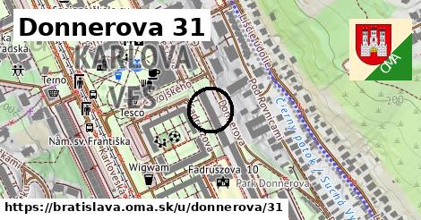 Donnerova 31, Bratislava