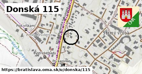 Donská 115, Bratislava