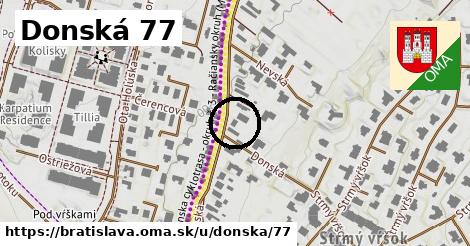 Donská 77, Bratislava