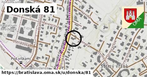 Donská 81, Bratislava