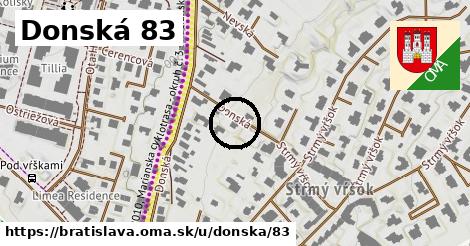 Donská 83, Bratislava