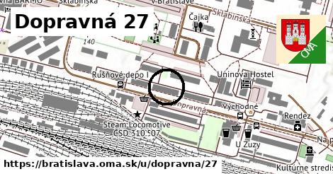 Dopravná 27, Bratislava