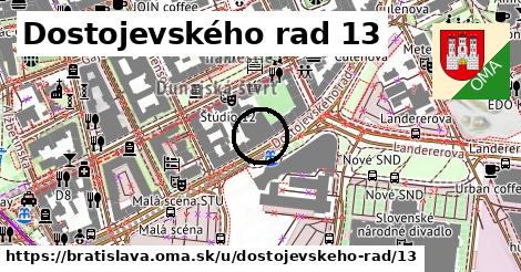 Dostojevského rad 13, Bratislava