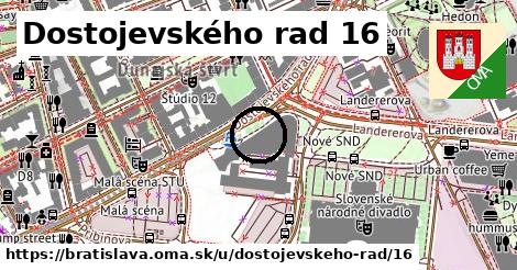 Dostojevského rad 16, Bratislava