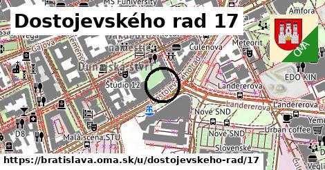 Dostojevského rad 17, Bratislava