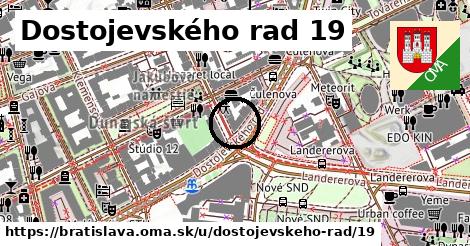 Dostojevského rad 19, Bratislava