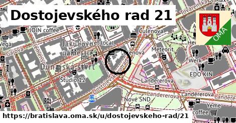 Dostojevského rad 21, Bratislava