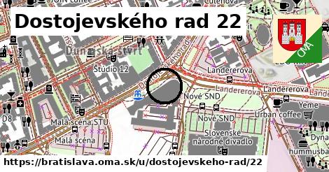 Dostojevského rad 22, Bratislava