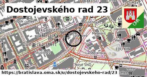 Dostojevského rad 23, Bratislava
