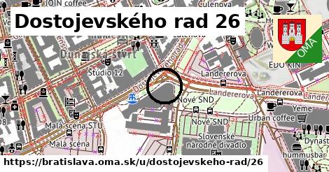 Dostojevského rad 26, Bratislava