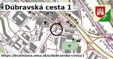 Dúbravská cesta 1, Bratislava