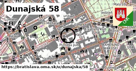 Dunajská 58, Bratislava