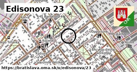 Edisonova 23, Bratislava
