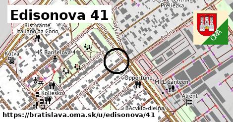 Edisonova 41, Bratislava