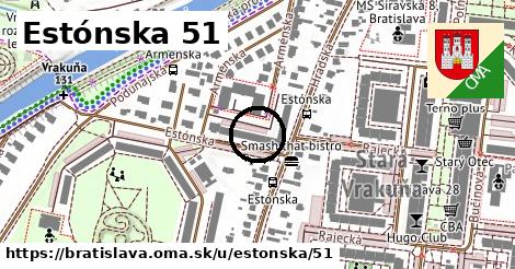 Estónska 51, Bratislava