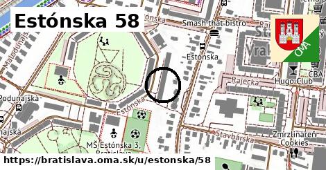 Estónska 58, Bratislava