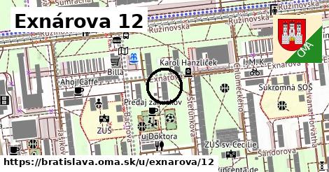 Exnárova 12, Bratislava