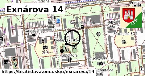 Exnárova 14, Bratislava