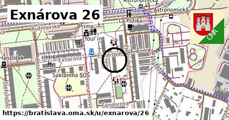 Exnárova 26, Bratislava