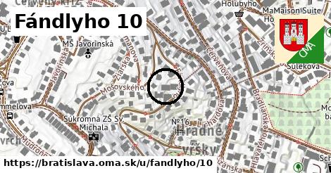 Fándlyho 10, Bratislava