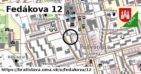 Fedákova 12, Bratislava