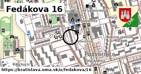 Fedákova 16, Bratislava