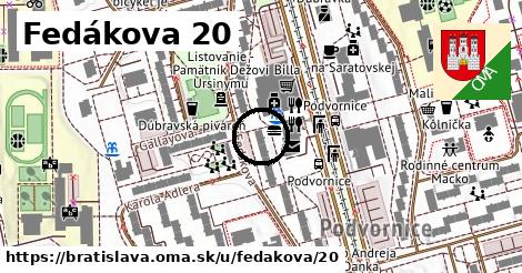 Fedákova 20, Bratislava