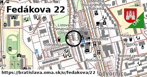 Fedákova 22, Bratislava