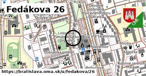 Fedákova 26, Bratislava