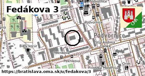 Fedákova 3, Bratislava