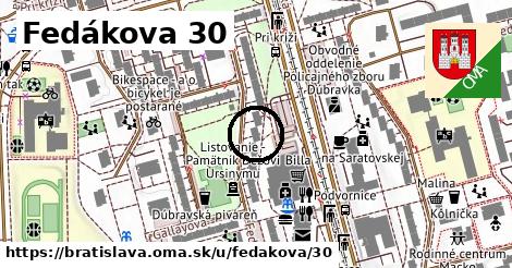 Fedákova 30, Bratislava