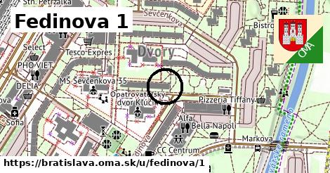 Fedinova 1, Bratislava