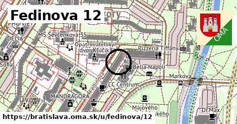 Fedinova 12, Bratislava