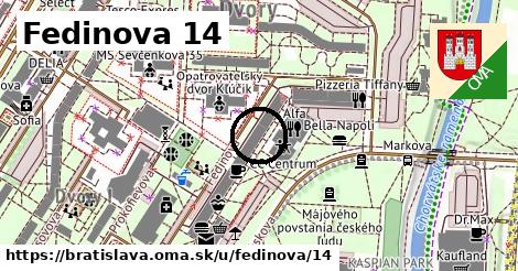 Fedinova 14, Bratislava