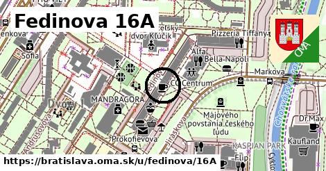 Fedinova 16A, Bratislava