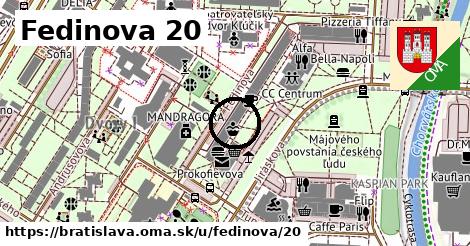 Fedinova 20, Bratislava