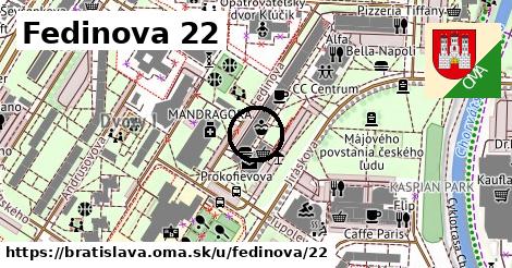 Fedinova 22, Bratislava