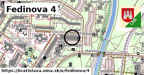 Fedinova 4, Bratislava