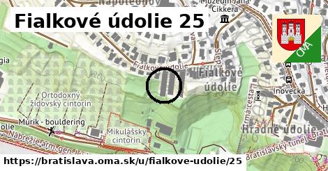 Fialkové údolie 25, Bratislava