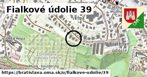 Fialkové údolie 39, Bratislava