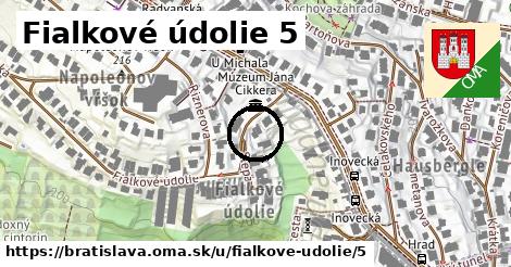 Fialkové údolie 5, Bratislava