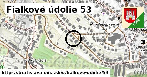 Fialkové údolie 53, Bratislava