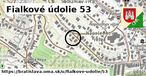 Fialkové údolie 53, Bratislava