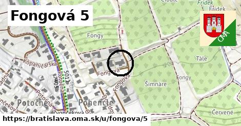 Fongová 5, Bratislava