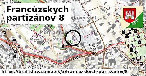 Francúzskych partizánov 8, Bratislava