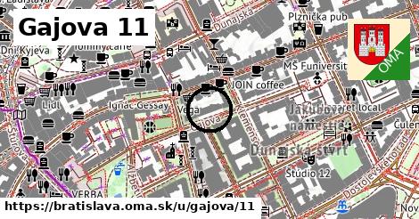 Gajova 11, Bratislava