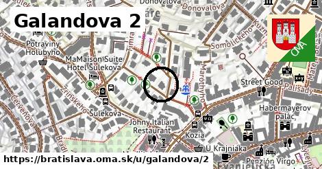 Galandova 2, Bratislava