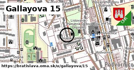 Gallayova 15, Bratislava