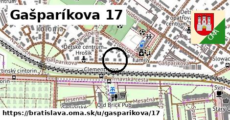 Gašparíkova 17, Bratislava